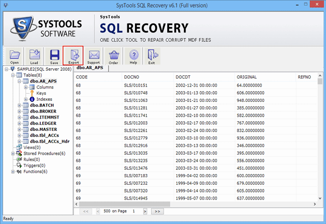 SQL 2008 Database Restore 5.3